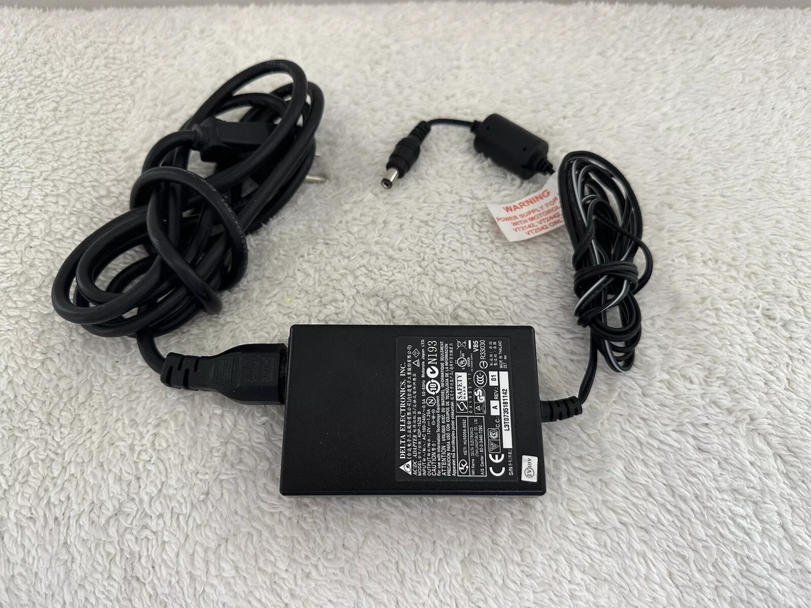 *Brand NEW*Original Genuine Delta ADP-15ZB B 12V 1.25A AC Adapter Charger Power Supply - Click Image to Close